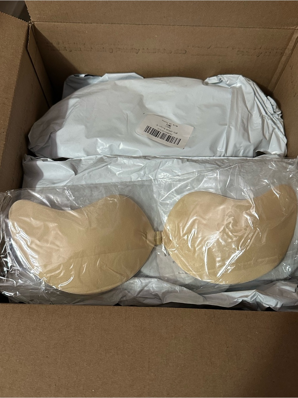 16 Strapless Adhesive Silicone Bra - Nude